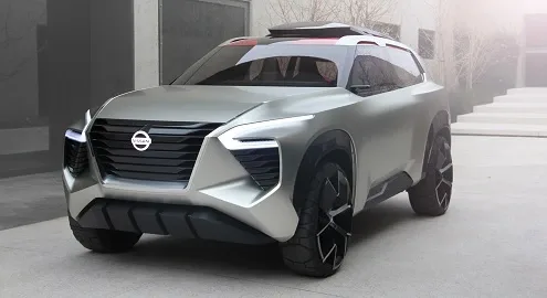 Nissan Xmotion concept car debuted in Detroit