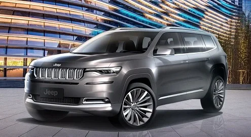 Jeep Grand Commander crossover debuts in Beijing