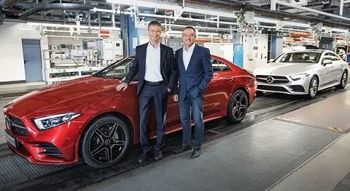 Production of the new Mercedes-Benz CLS has started