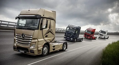 Mercedes-Benz Actros became the best-selling truck in Ukraine in 2017