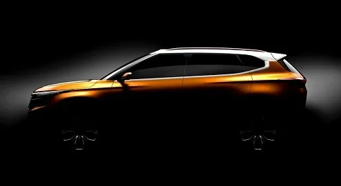 Kia SP concept hinted at a new crossover