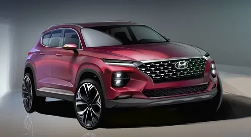 Hyundai continues to gradually unveil the new Santa Fe