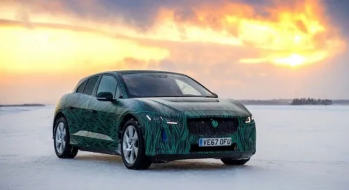 Jaguar I-Pace electric car debuts in Geneva