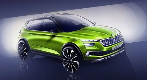 Skoda Vision X concept hints at a new crossover