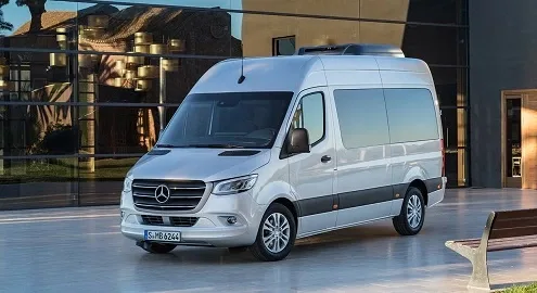 New Mercedes-Benz Sprinter received front-wheel drive