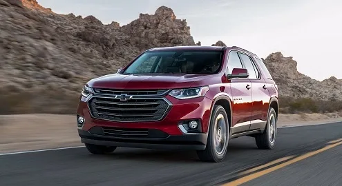Кроссовер Chevrolet Traverse обзавелся «горячей» версией RS