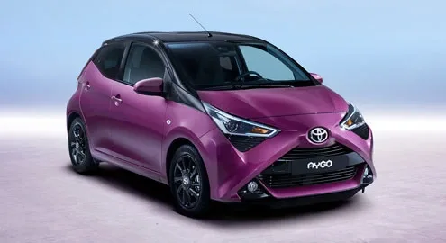 Компакт-кар Toyota Aygo претерпел рестайлинг