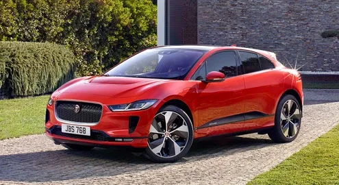 Electric car Jaguar I-Pace fully declassified