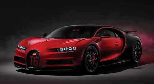 Гиперкар Bugatti Chiron обзавелся версией Sport