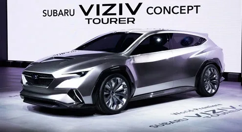Subaru Viziv Tourer concept debuted in Geneva