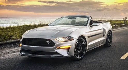 Ford Mustang has acquired a special California Special version