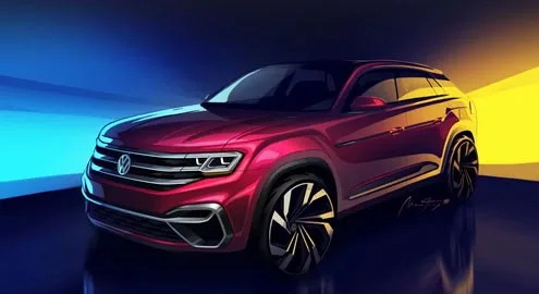 Кроссовер Volkswagen Atlas получит пятиместную версию