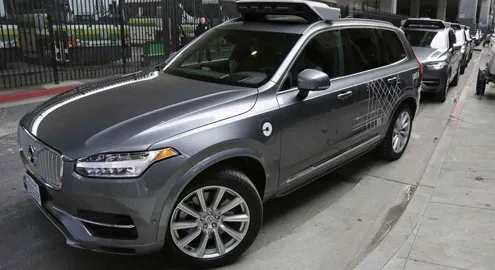 Uber self-driving taxi fatally struck a cyclist