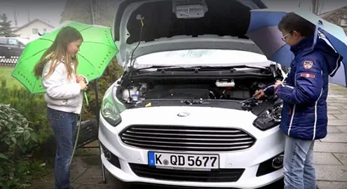 Ford cars will be able to collect rainwater