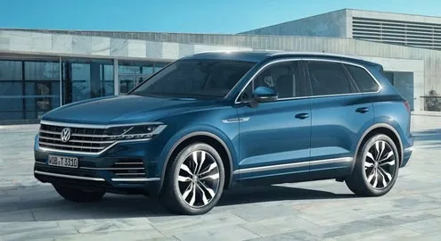 Ukrainian prices for the new Volkswagen Touareg announced