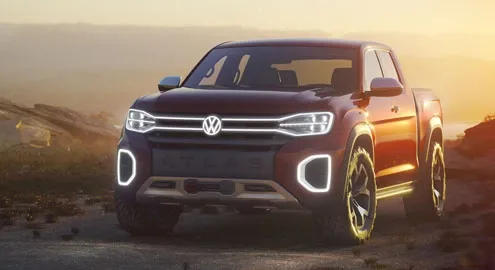 Volkswagen Atlas Tanoak concept hinted at a new pickup truck