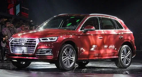 Audi Q5 crossover extended for China