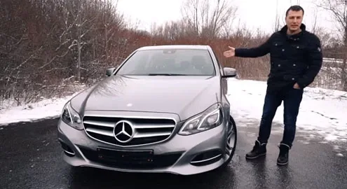 Choosing a Mercedes-Benz E-Class sedan in Germany