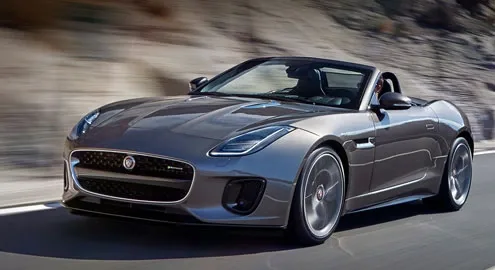 Jaguar F-type слегка обновился
