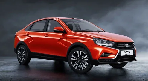 Lada Vesta sedan received the Cross version