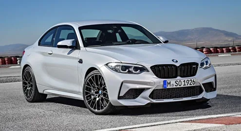 BMW M2 sports coupe received the Competition version