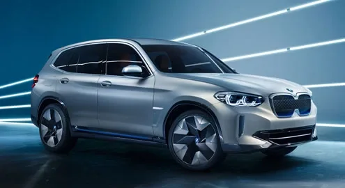 BMW iX3 electric car debuted in Beijing