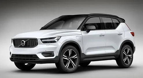 Volvo XC40 crossover received a hybrid version