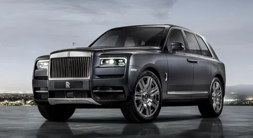 Rolls-Royce Cullinan crossover fully declassified