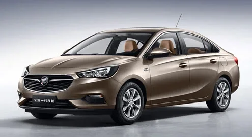 Седан Buick Excelle рассекречен в Китае