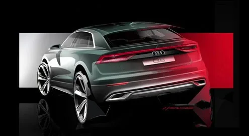 Audi Q8 crossover debuts in June