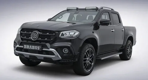The Brabus atelier worked on the Mercedes-Benz X-Class pickup truck