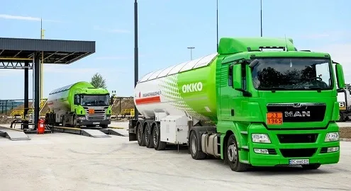 Сеть ОККО открыла крупнейшую в Западной Украине базу для хранения сжиженного газа