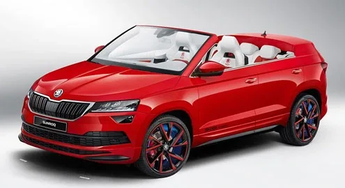 Кроссовер Skoda Karoq превратили в кабриолет