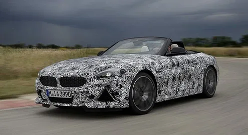 Опубликованы первые фото нового BMW Z4