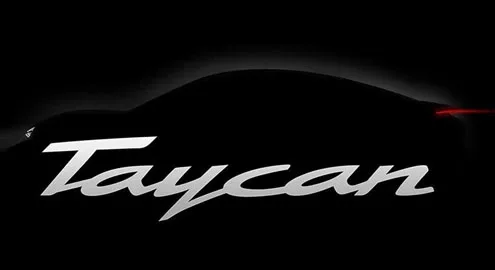 Porsche's first electric car was named Taycan