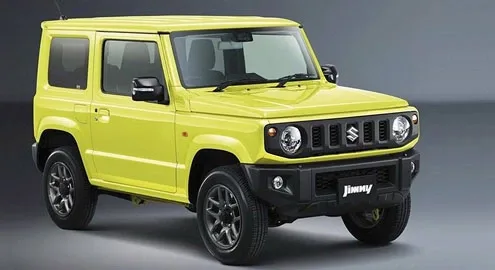 New Suzuki Jimny officially declassified