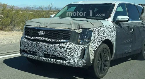Kia is testing a new crossover