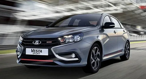 Седан Lada Vesta получил версию Sport