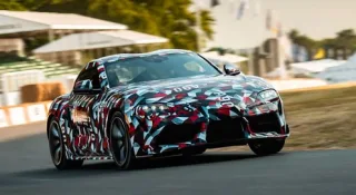 Нова Toyota Supra приїхала в Гудвуд