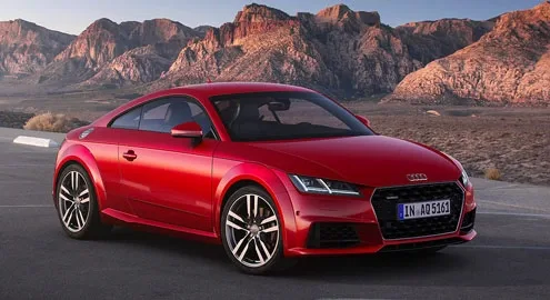 Audi TT претерпела рестайлинг