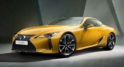 Lexus LC 500 received a special edition