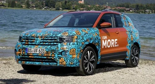 Volkswagen продолжает понемногу рассекречивать кроссовер T-Cross