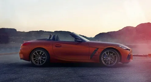 First official photos of the new BMW Z4 declassified