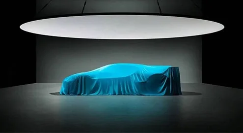 Опубликован тизер гиперкара Bugatti Divo
