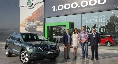 Skoda выпустила миллионный кроссовер