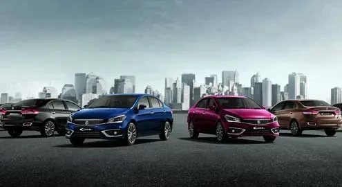 The Suzuki Ciaz sedan has been slightly updated