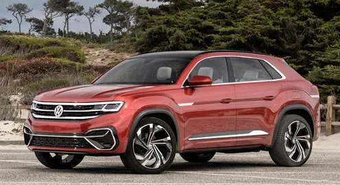 Кроссовер Volkswagen Atlas Cross Sport дебютировал в Пеббл-Бич