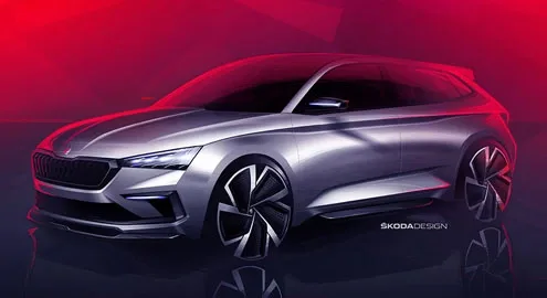 Skoda привезет в Париж концепт-кар Vision RS
