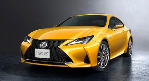 Купе Lexus RC слегка обновилось
