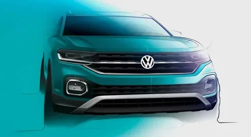 Рассекречен интерьер кроссовера Volkswagen T-Cross